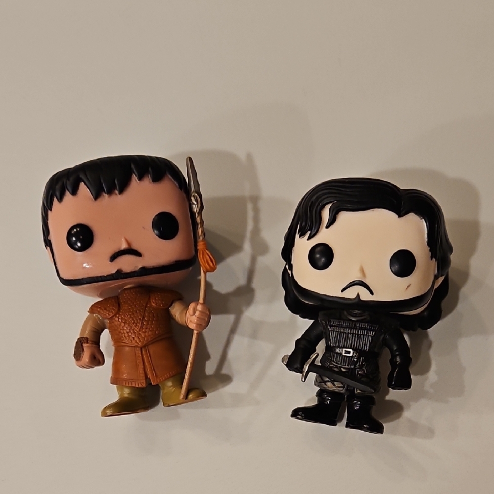 Funko Pop - Used No Box - GOT - John Snow And Oberyn Martel